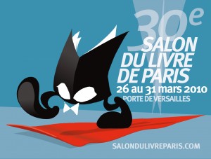 Affiche du Salon du livre de Paris 2010