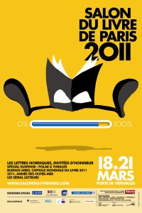 Affiche du Salon du livre de Paris 2011