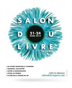 Affiche du Salon du livre de Paris 2014