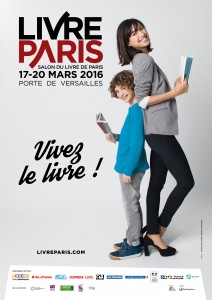 Affiche du Salon du livre de Paris 2016