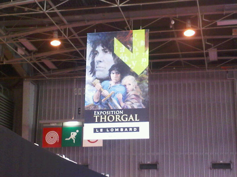 Expo Thorgal au Salon du Livre de Paris 2011