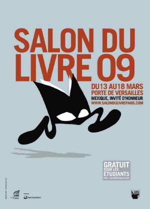 Affiche du Salon du Livre de Paris 2009