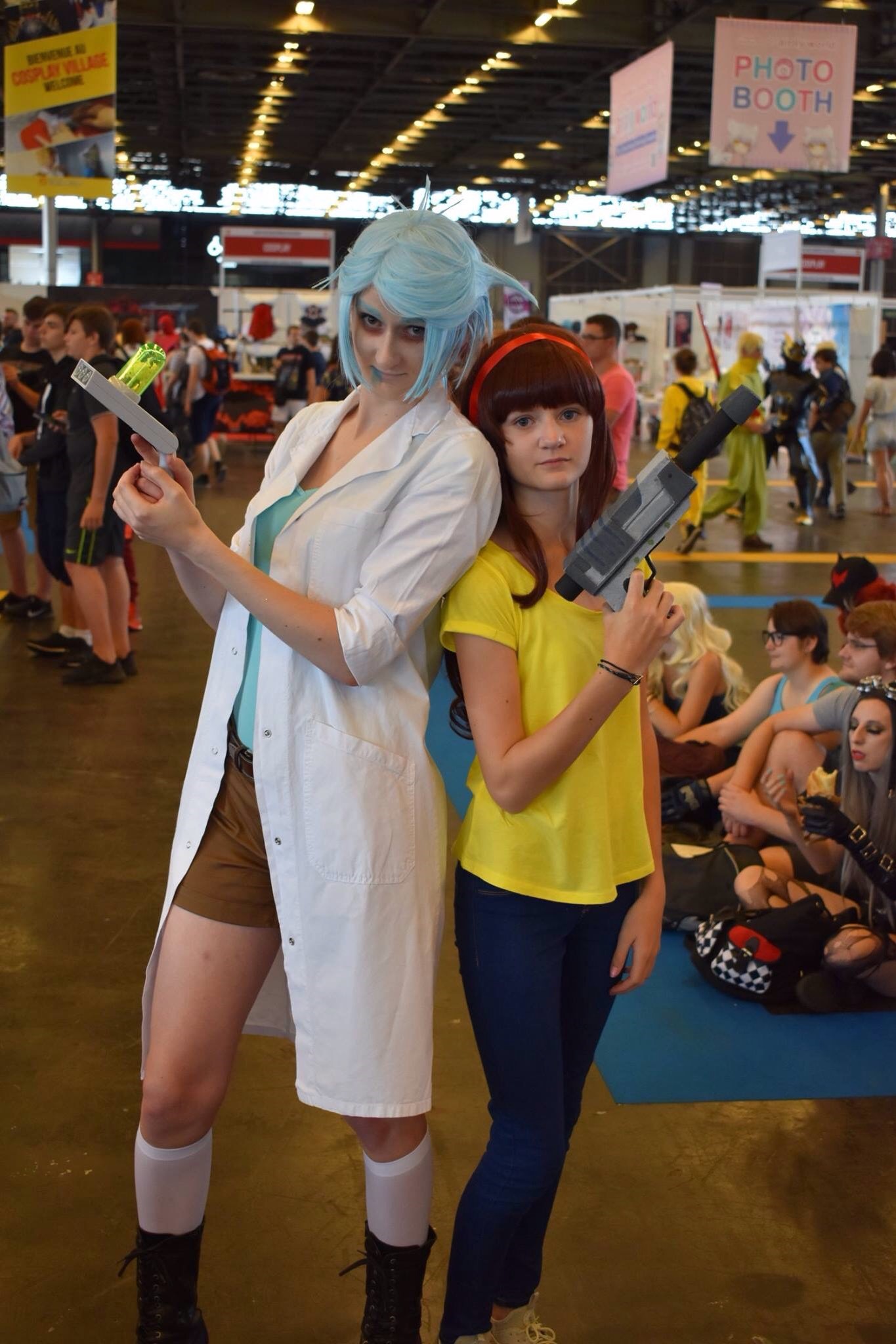 Rick and Morty Cosplay - Genderbend (Japan Expo 2018)
