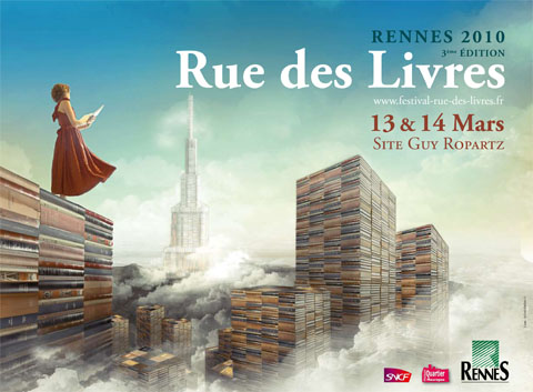 3ème édition du Festival Rue des Livres de Rennes 2010 